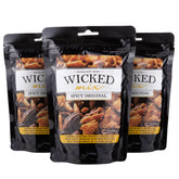 Wicked Mix Original Mix 3-pack in closed bags for easy on-the-go snacking.