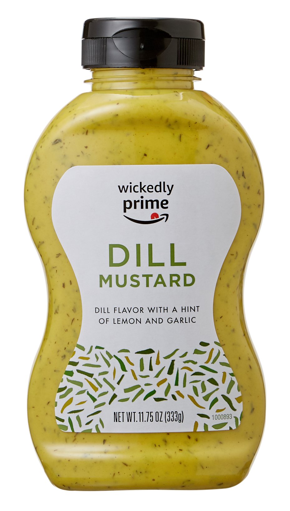 Wickedly Prime Mustard Dill bottle ready to add tangy flavor to meals