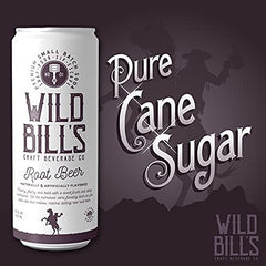 Wild Bill's 12-pack Root Beer showcases convenient, party-ready refreshment.