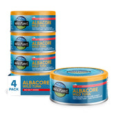 Wild Planet albacore tuna steak with pull tab for quick meals
