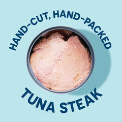 Wild Planet gluten-free non-GMO kosher tuna can shown.