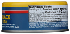 Wild Planet Skipjack Light Tuna served on salad demonstrates versatile protein-packed meals