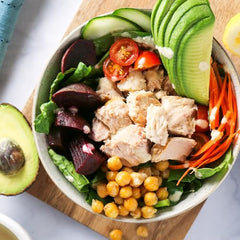 Wild Planet tuna can, no need to drain, convenient for salads and sandwiches
