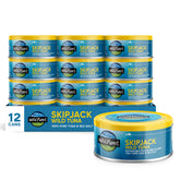 Wild Planet Wild Skipjack Tuna sea salt can — ready-to-eat protein.