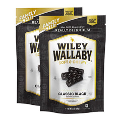Wiley Wallaby licorice twists—soft chew texture for a satisfying treat