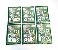Wiley's six-pack packets spread demonstrates convenient portions for meal prep.