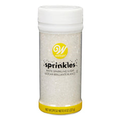 Wilton sparkling sugar 8 oz jar adds subtle shimmer to cookies and cupcakes.