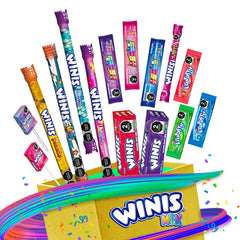 Winis hard candies in fruity flavors ideal for sharing and stocking up.