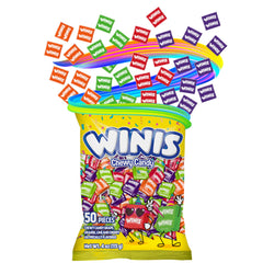 Winis variety bag open view with mixed colors