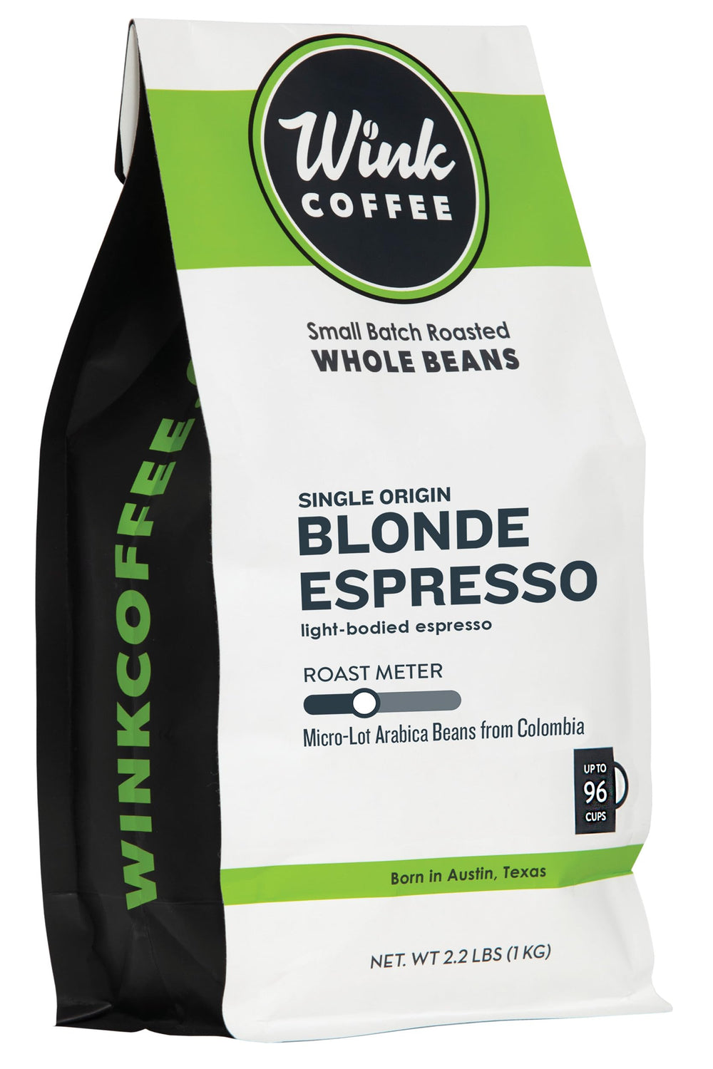 Wink Coffee Blonde Espresso beans for bright, vibrant espresso at home
