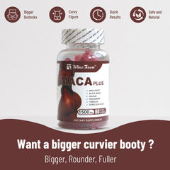 Gummies featuring black maca root ingredient for vitality support