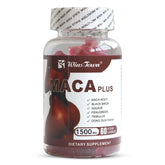 Wins Town Maca Plus Gummies bottle for daily use with fruity flavor