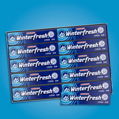 Car-pocket Winterfresh pack for breath refresh during commutes