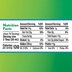 Wish-Bone Chunky Blue Cheese Dressing label closeup shows real blue cheese chunks for bold flavor.