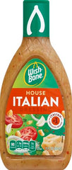 Wish-Bone House Italian Dressing on a fresh salad bowl