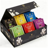 Wissotzky artisanal tea chest presentation box showcasing six flavors for gifting