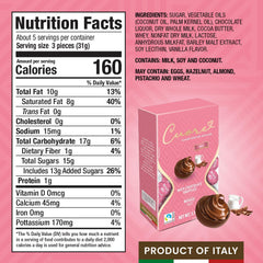 Creamy filling closeup reveals the silky center inside WITOR'S Cuore truffles.