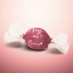 Gift box inside view highlights the elegant presentation of WITOR'S Cuore truffles.