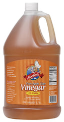Woeber's Apple Cider Vinegar 1-gallon jug pour for marinades and cleaning.