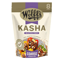 Wolffs Kasha Coarse Buckwheat 13 oz - perfect for porridge, pilaf, and baking