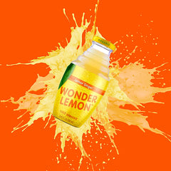Wonder Lemon juice served for a child-friendly family hydration