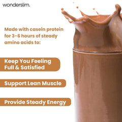 WonderSlim nutrition label displaying 24 vitamins and minerals for daily support