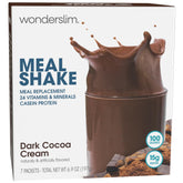 WonderSlim Dark Cocoa Cream packaging highlights gluten-free and low-carb formula.