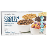 WonderSlim Protein Cereal Variety Pack bowl ready for a high-protein breakfast.