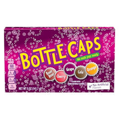 Wonka Bottle Caps cherry cola flavor offers tangy, soda-inspired bite