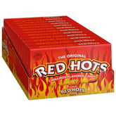 Wonka Red Hots theatre box of cinnamon candy for movie-night snacking.
