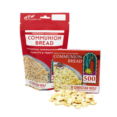 World Communion Cups unleavened bread squares 500pcs; perfect for orderly Holy Communion services.