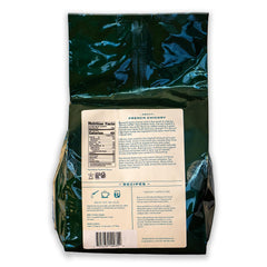 Worldwide Botanicals chicory root steeped to create a rich caffeine-free brew