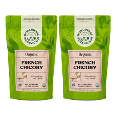 Worldwide Botanicals chicory root ground for coffee-like brew aroma