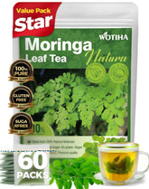 WOTIHA moringa tea bags 60-count for easy daily wellness rituals