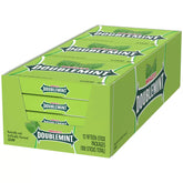 Wrigley's Doublemint pack front with mint branding for on-the-go freshness