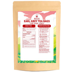 Aromas of bergamot rise from WT WEETEE Earl Grey during steeping.