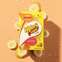 Wyler's Light Banana flavor brings tropical notes to your water.