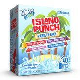 Wyler's Light Island Punch singles to go: convenient box for tropical hydration.