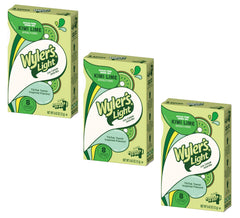Wyler's Light Kiwi Lime single-serve packet ready for on-the-go hydration.