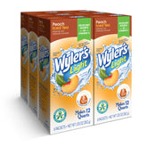 Wyler's Light pitcher packs on the kitchen counter ready to flavor water