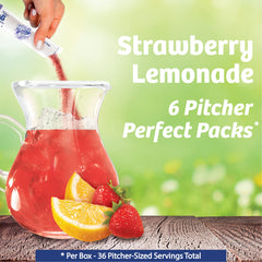 Wyler's Light pitcher packs on-the-go ready to flavor water at home or travel
