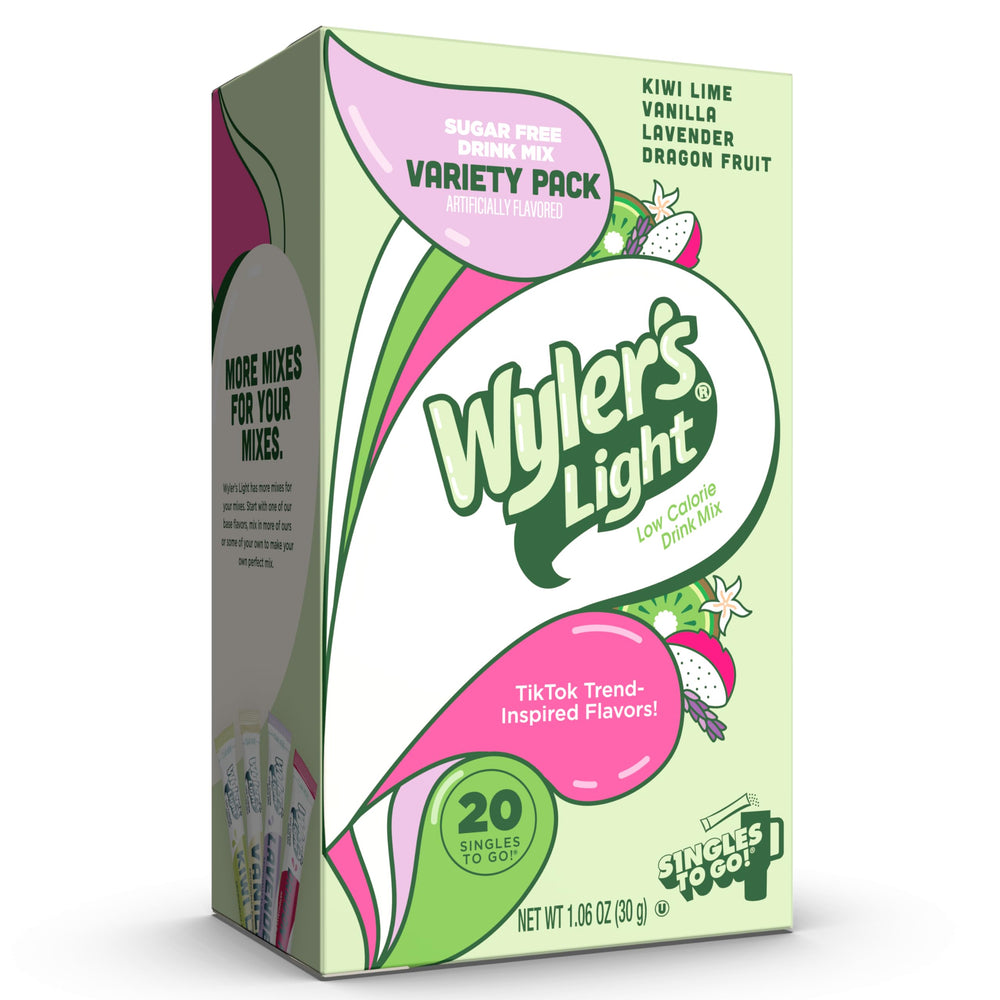 Wyler's Light Kiwi Lime bottle mix for on-the-go hydration