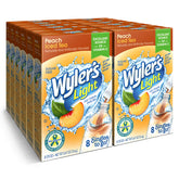 Wyler's Light Peach Iced Tea packets for on-the-go hydration.