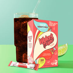 Wyler's Spiced Cherry stick delivers warm cherry notes for a refreshing sip.
