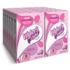 Wyler's Light Watertok Cotton Candy packets in a box for zero-sugar hydration