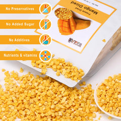 WZQLAOYS mango chips with crispy texture ideal for snacking
