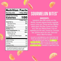 Vegan SmartSweetts gummies made with plant-based ingredients and prebiotic fiber.