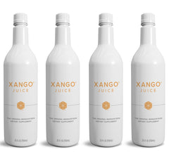 XANGO Mangosteen Juice bottle cap close-up highlighting quality control