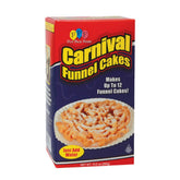 Xcell Carnival Funnel Cake Mix bag ready to pour for a crowd.