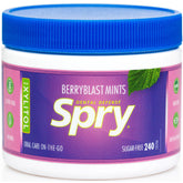 Xlear Spry Berry Blast mints pack for on-the-go fresh breath
